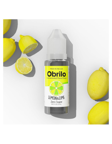 Extracto Saborizante de Limón y Lima Obrilo - 15 mL - Concentrado