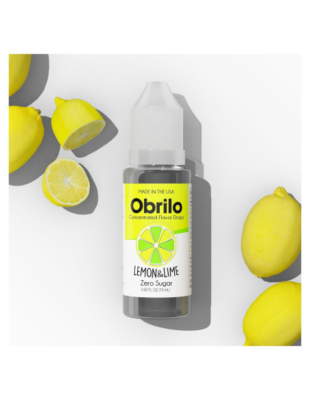 Extracto Saborizante de Limón y Lima Obrilo - 15 mL - Concentrado