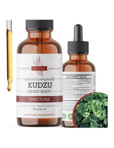 Extracto de Raíz de Kudzu Orgánico Pura Herba 59 ml Vegano