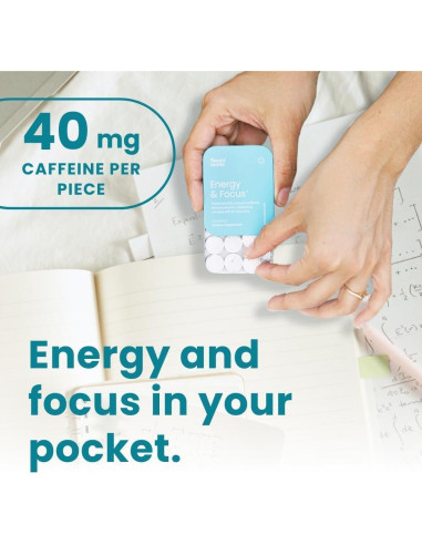 Mentas Energéticas Neuro Sin Azúcar 72 Unidades 80mg Cafeína