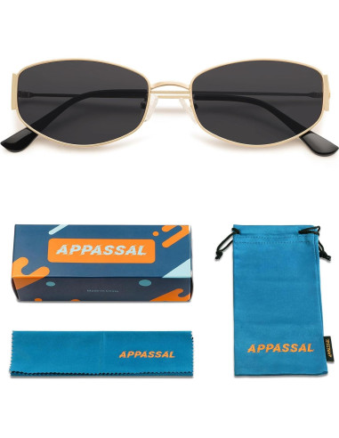 Gafas de Sol Ovaladas Retro Metalizadas UV400 AP3625