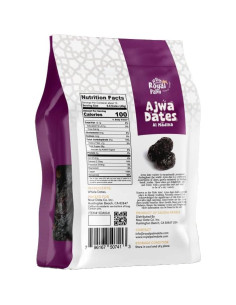 Dátiles Ajwa Royal Palm 400g Premium Vegano Sin Azúcar Añadido 2