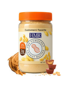 HMR Polvo de Mantequilla de Maní 190.5g | Bajo en Calorías