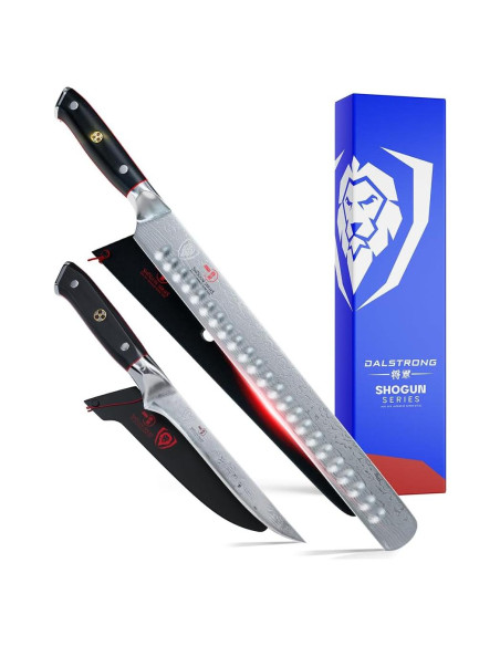 Set de Cuchillos de Cocina Dalstrong - Rebanar 30 cm y Deshuesar 15 cm - Acero AUS-10V