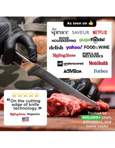 Set de Cuchillos de Cocina Dalstrong - Rebanar 30 cm y Deshuesar 15 cm - Acero AUS-10V