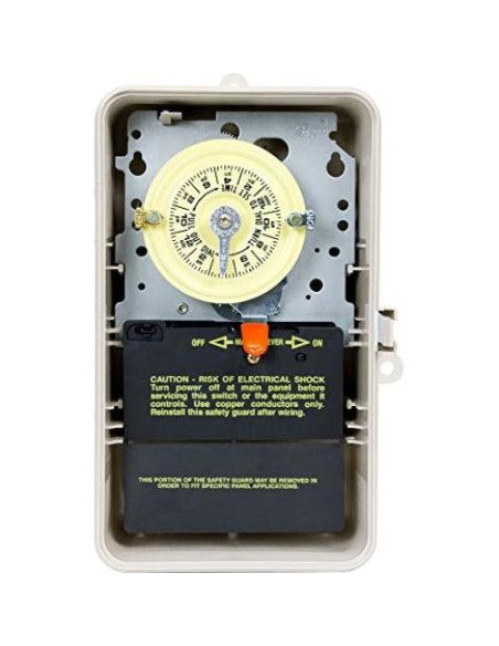 Interruptor de Tiempo Mecánico Intermatic T104P3 - Doble Polo 40A