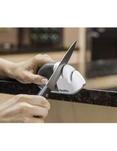Afilador de Cuchillos Smith's Select 2 Etapas Blanco Compacto 2