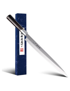 Cuchillo de Sushi Yanagiba 30cm Sumteene Acero Inoxidable