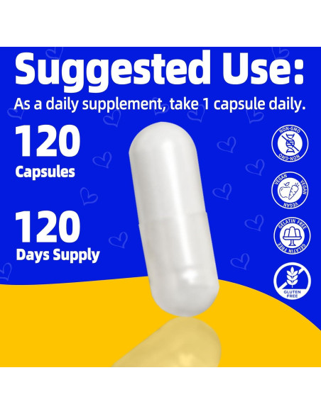 Suplemento DHEA Micronizado 200mg QANLOI 120 Cápsulas