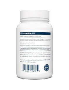 Suplemento de Resveratrol Liposomal Renue By Science 90 Cápsulas 125mg 2