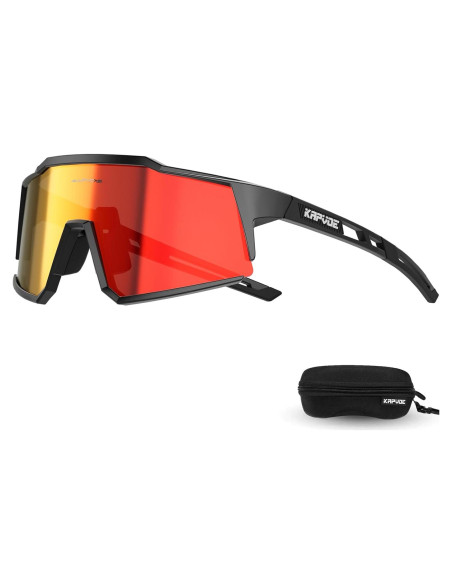 Gafas de Ciclismo KAPVOE TR90 Polarizadas con Lentes Intercambiables Gafas de Ciclismo KAPVOE TR90 Polarizadas con Lentes Intercambiables