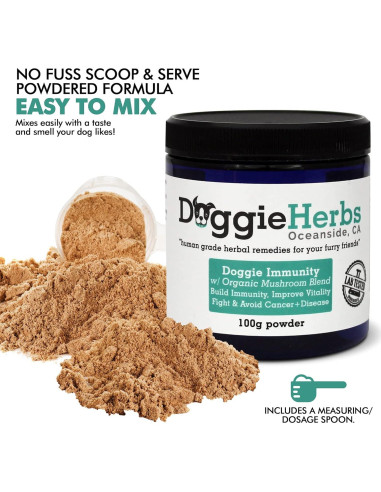 Suplemento Inmunitario para Perros Hierbas para Perros 100g