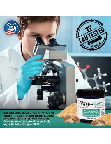 Suplemento Inmunitario para Perros Hierbas para Perros 100g