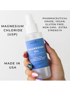 Spray de Aceite de Magnesio Sacksy Thyme 227g - Relajación Muscular 2