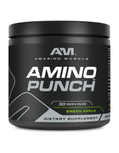 Amino Punch Muscular Amazing Nutrition 30 Porciones Sabor Manzana
