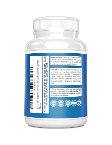 Cápsulas de Alpha GPC Colina Dorado Nutrition 600mg 120 Unidades