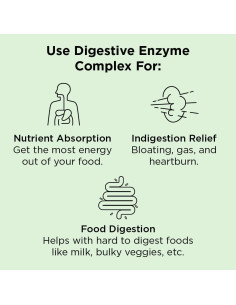 Complejo de Enzimas Digestivas Veganas Nbpure - 12 Enzimas y 3 Hierbas 2