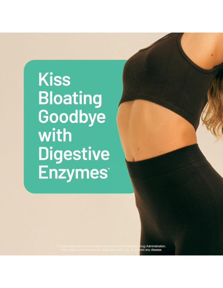 NatureWise Enzimas Digestivas 60 Cápsulas - Probioticos y Prebioticos