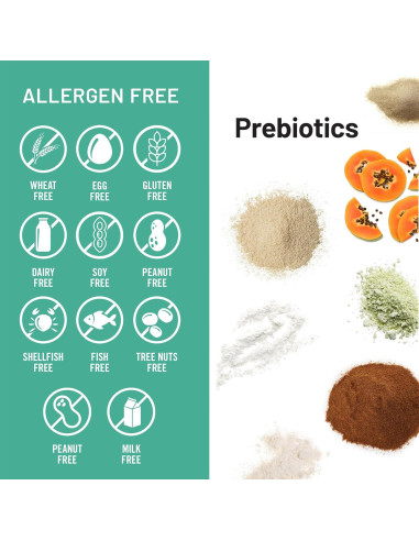 NatureWise Enzimas Digestivas 60 Cápsulas - Probioticos y Prebioticos