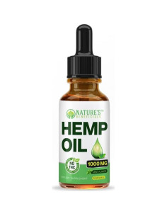 Aceite de Cáñamo Orgánico Nature's Beneficials 1000mg 30mL 2