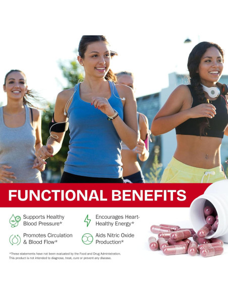 Cápsulas de Remolacha Orgánica - Suplemento Energético 60 Unidades