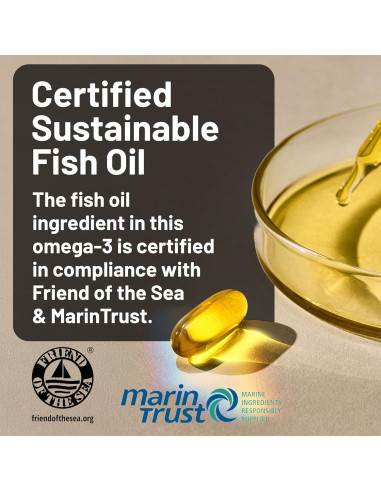 NatureWise Aceite de Pescado Omega 3 4080mg - Sin Eructos - 120 Gelatinas Blandas