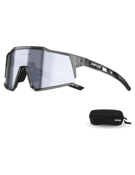 Gafas de Ciclismo KAPVOE TR90 Polarizadas con Lentes Intercambiables Gafas de Ciclismo KAPVOE TR90 Polarizadas con Lentes Intercambiables