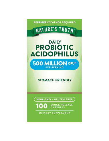 Probióticos Verdad de la Naturaleza 100 Cápsulas 500M CFU