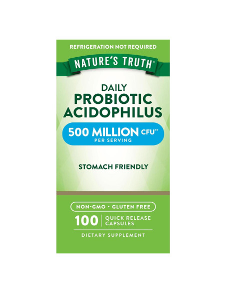 Probióticos Verdad de la Naturaleza 100 Cápsulas 500M CFU