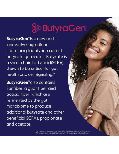 Suplemento ButyraBoost 300mg Bestvite - 60 Cápsulas Veganas