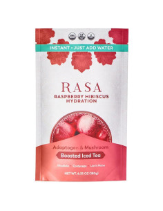 Té Helado Orgánico Rasa Frambuesa Hibisco 170g - 24 Porciones