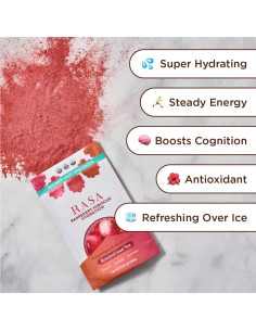 Té Helado Orgánico Rasa Frambuesa Hibisco 170g - 24 Porciones 2