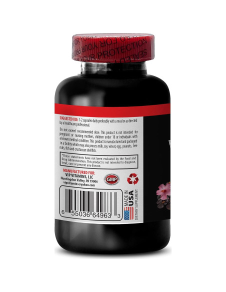 Suplemento de Frijol Terciopelo Mucuna Pruriens 120 Cápsulas