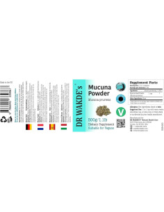 Polvo de Mucuna DR WAKDE 1Kg - Suplemento Herbal Natural 2