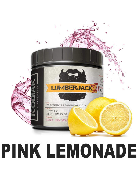 Suplemento Pre Entrenamiento LUMBERJACKED Kodiak 30 Porciones - Energía y Fuerza