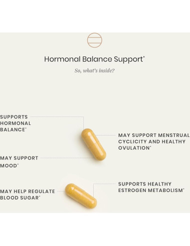 Suplemento Hormonal Perelel 120 Cápsulas - Inositol, Berberina