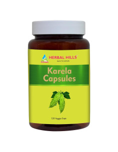 Cápsulas de Melón Amargo Herbal Hills 120 unidades 900 mg