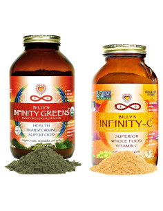 Paquete de Superalimentos Infinity Greens y Vitamina C Orgánica