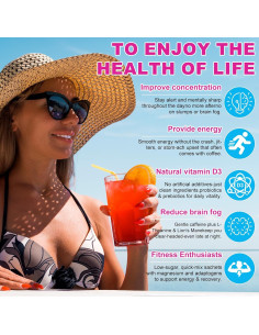 Yerba Mate Instantáneo en Polvo Super Yerba Mate 30 Porciones con Vitamina D3 y Magnesio 2