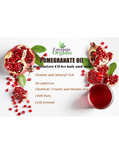 Aceite de Granada 100% Puro Cocojojo 0.95 L Sin Refino