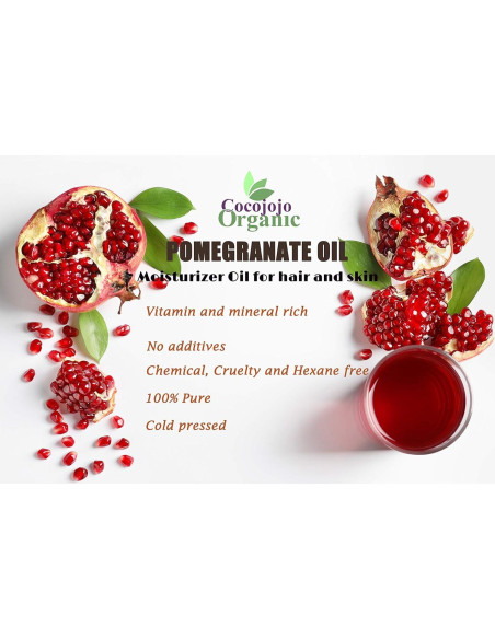 Aceite de Granada 100% Puro Cocojojo 0.95 L Sin Refino