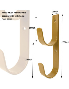 Juego de 2 Soportes de Poste de Piscina MENG ZHI AO Aluminio 2