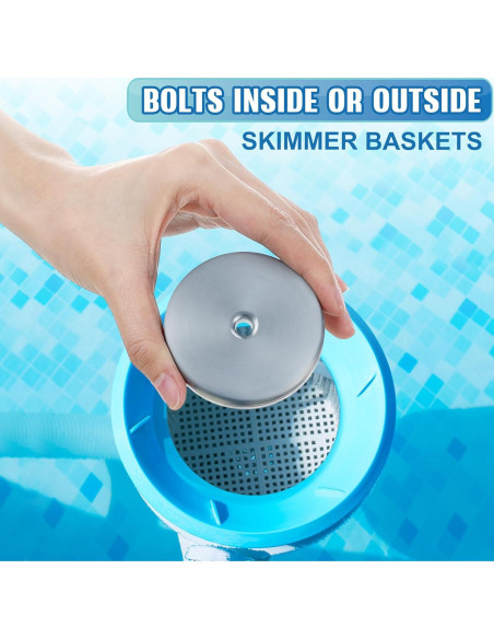 Peso de Ánodo de Zinc Dreyoo 2 Piezas 243.8g para Piscina