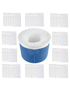 Calcetines de Skimmer de Piscina GIVEKI Reutilizables 50pcs