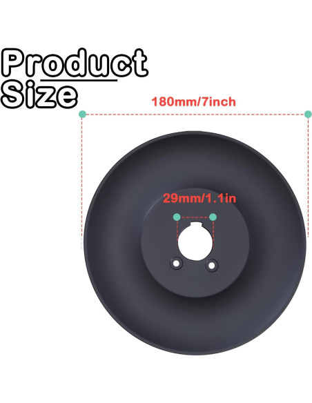 Placa de Escutcheon LooXen 66 para Grifos de Ducha Moen Chateau