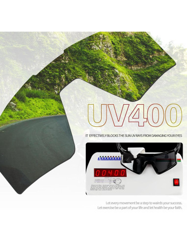 Gafas de Ciclismo Xiyalai XQ550D UV400 para Adultos