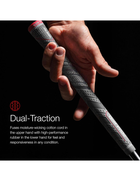 Agarre de Golf Golf Pride MCC Plus4 Align Mediano Híbrido