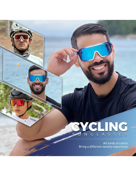 Gafas de Ciclismo Polarizadas SCVCN S61 UV400 Antideslizantes
