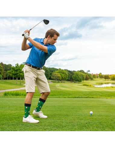 Calcetines de Golf Wildest Candy LET'S PARTEE, Talla 8-15