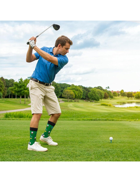 Calcetines de Golf Wildest Candy LET'S PARTEE, Talla 8-15